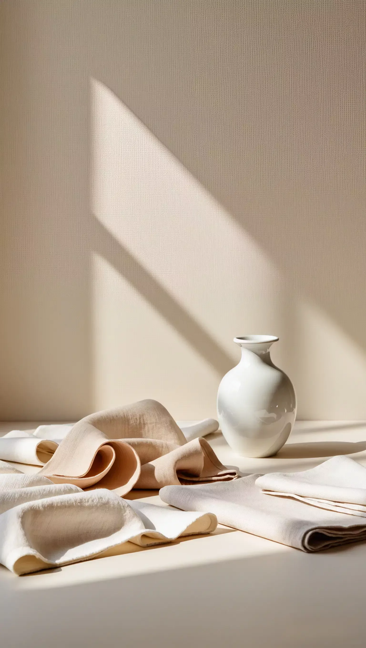 AI Generated Ceramic Vase on a Stage